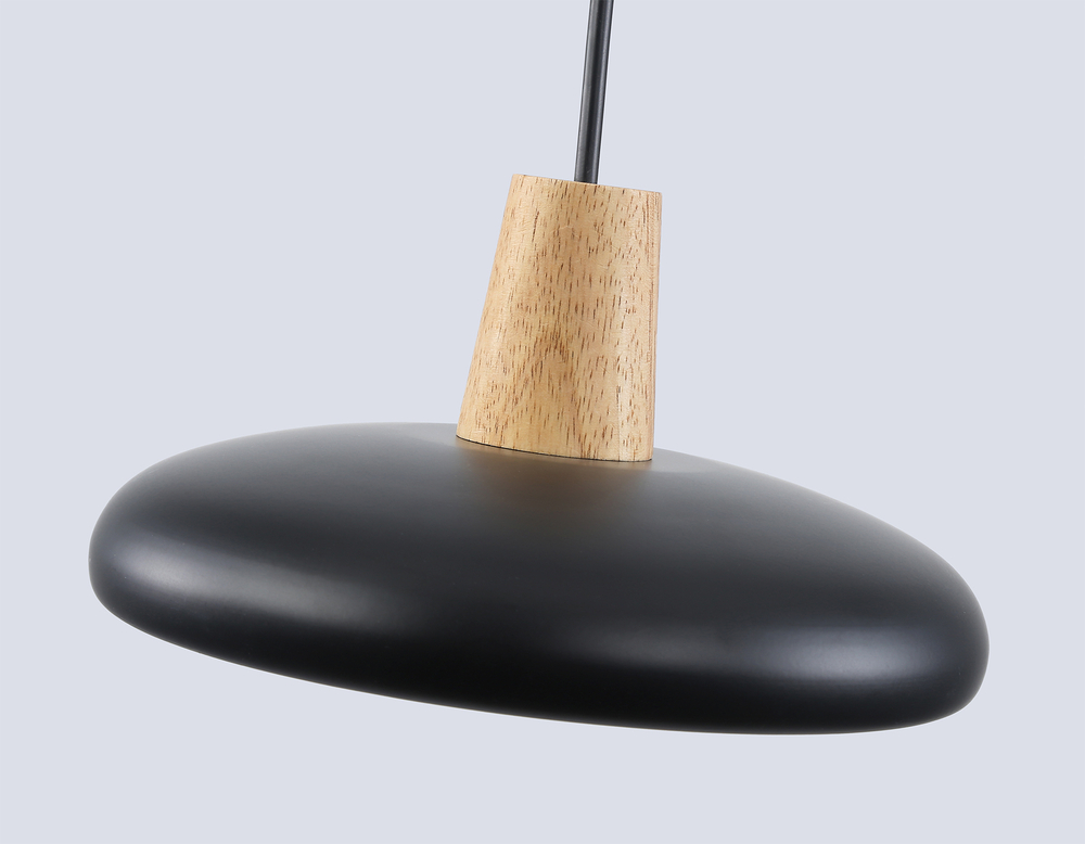 FL4839 BK/WD черный/дерево 24W 3000-6000K D200*800 (без ПДУ)