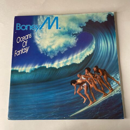 Винтажная виниловая пластинка LP Boney M. Бони М, Oceans Of Fantasy (Англия 1978)