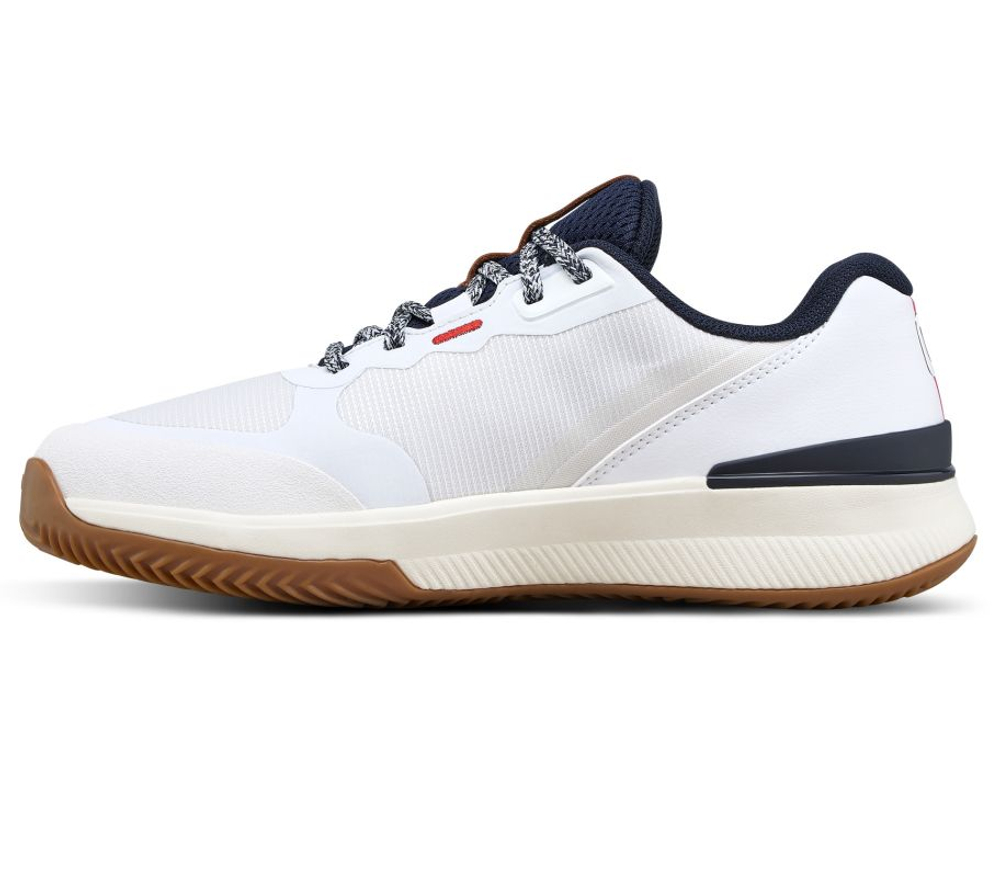 Женские теннисные кроссовки Wilson Intrigue Pro Clay - white/navy blazer/gum1a