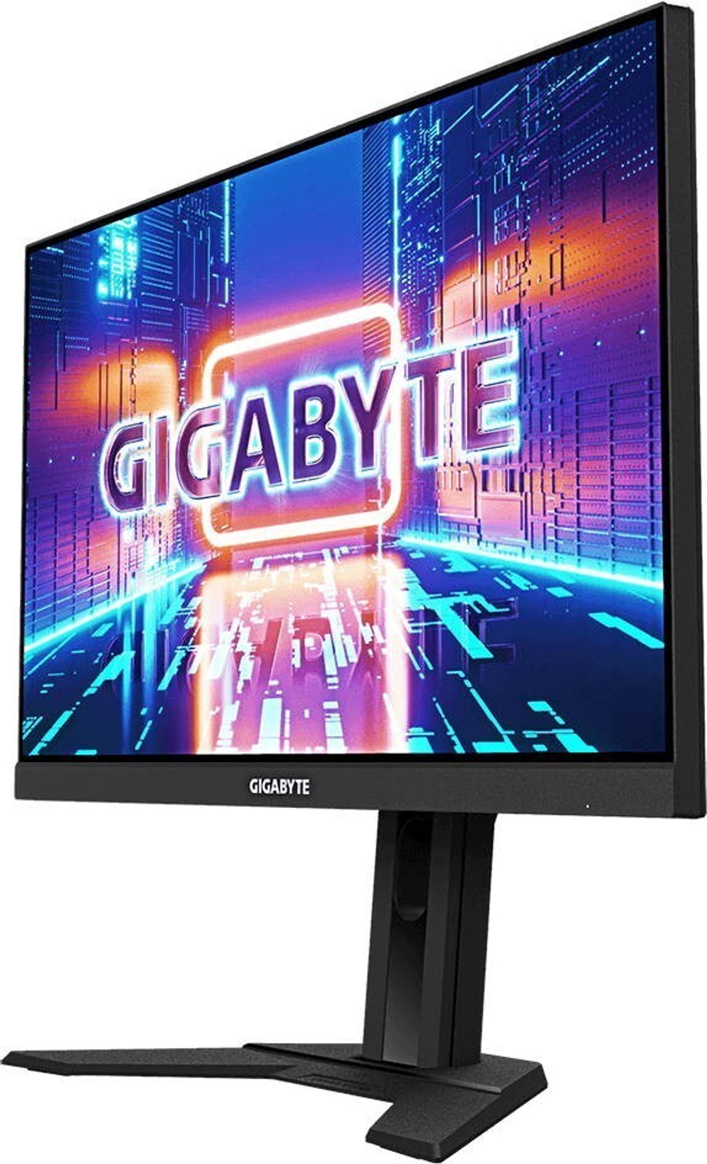 Монитор Gigabyte G24F 23.8", IPS, 1920x1080 (Full HD), 2 мс, 165 Гц, AMD FreeSync Premium, 300 кд/м2, 178°/178°, 2xHDMI, DisplayPort, чёрный