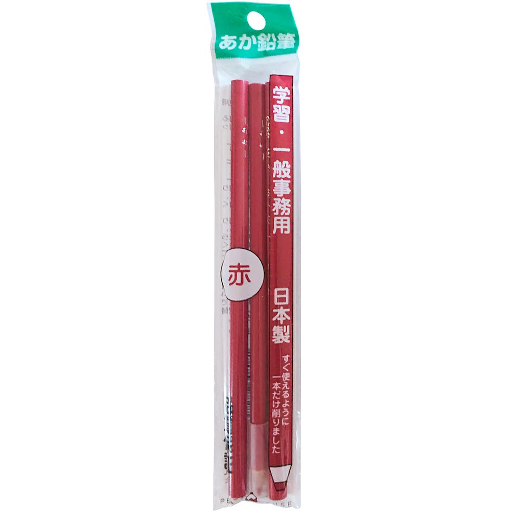 Карандаши красные Kita-Boshi Red Pencil 9352 (3 шт)