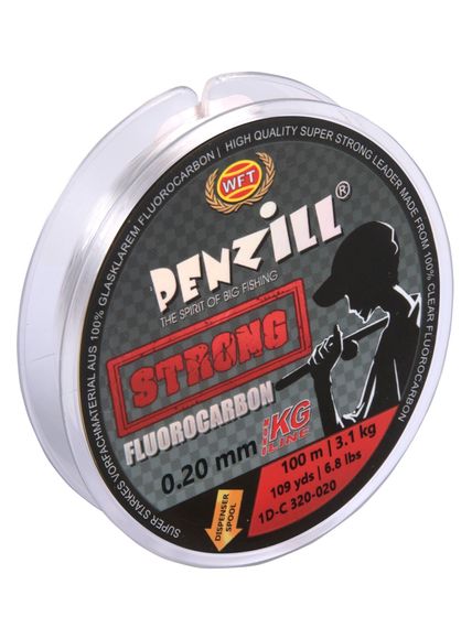 Леска монофильная WFT Penzill FLUOROCARBON Strong 100 м, 0,20 мм