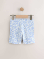 Шорты-велосипедки для девочки Next AH9-739, 3 шт., Розовый, Голубой