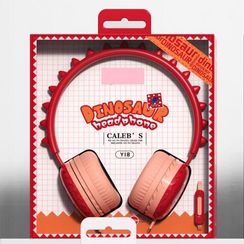 Qulaqcıq / Наушники / Headphones Dino red