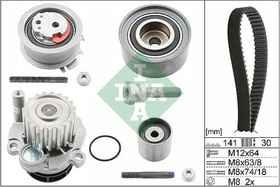 INA - 530046330-INA - Water Pump & Timing Belt Set - << PROVJERITE LISTU DIJELOVA NA TIPKU ISPOD KATALOSKOG BROJA