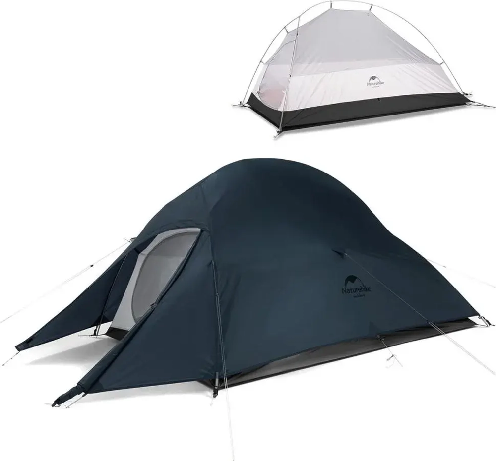 ПАЛАТКА NATUREHIKE CLOUD Up ULTRA-LIGHT 1 NH18T010-T С КОВРИКОМ