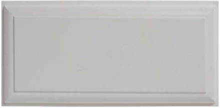 Отделочный элемент № 1 (белоснежный), 0,25 х 0,13 м.