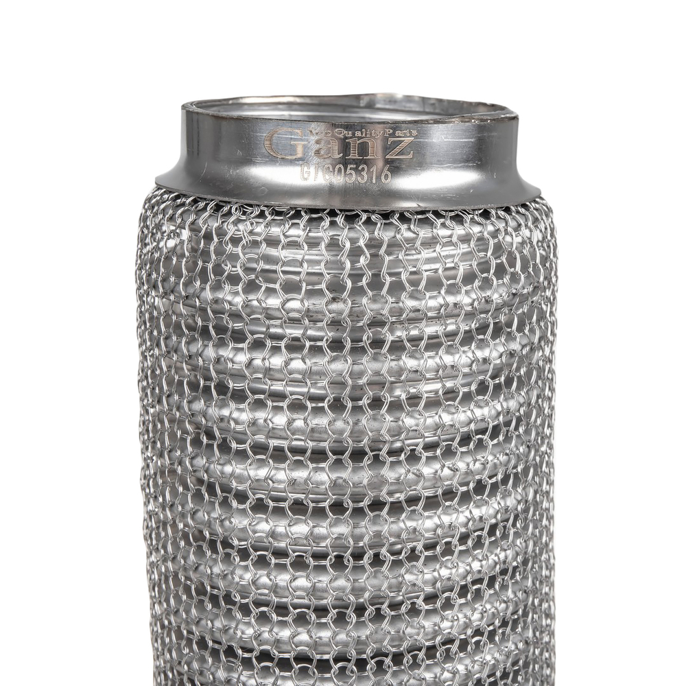 Компенсатор (гофра) выхлопной системы 3х-слойная WIRE MESH 55x280 UNIVERSAL D=55mm L=280mm GANZ GIG05316
