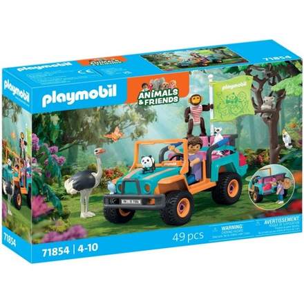 Playmobil Animals & Friends Красочный внедорожник