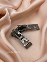 Собачка / Бегунок 8 мм графит(черный)