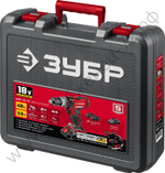 ЗУБР С1-18, 18 В, 40 Н·м, 2 АКБ (2 А·ч), дрель-шуруповерт, кейс (ДШЛ-185-22)
