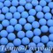 Матовые полубусины, Тёмно-Голубой матовый