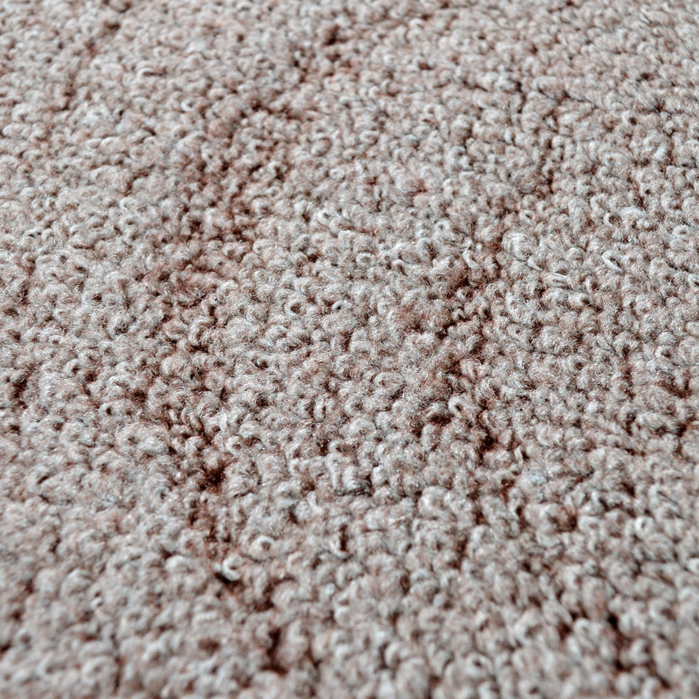 Коврик 50*50см Люксор Люкс Принт с вырезом (коричневый в ассортименте)