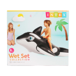 Игрушка для плавания верхом Касатка 193х119см 3+ 589387 (Intex)