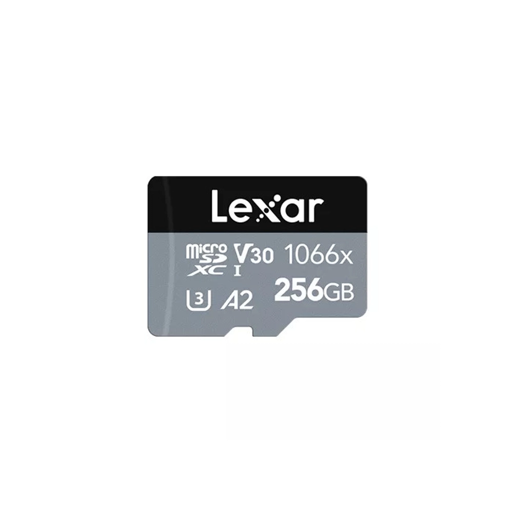 Карта памяти Lexar Professional 1066x Silver microSDXC 256GB UHS-I U3 V30 A2, R/W 160/120 МБ/с