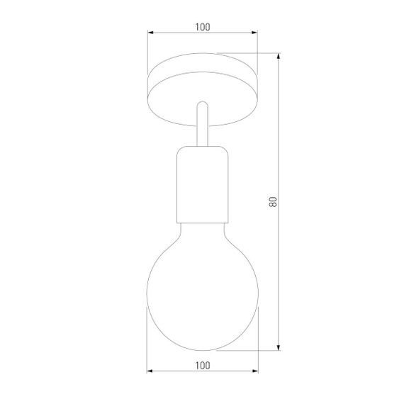 Потолочный светильник TK Lighting 1901 Retro