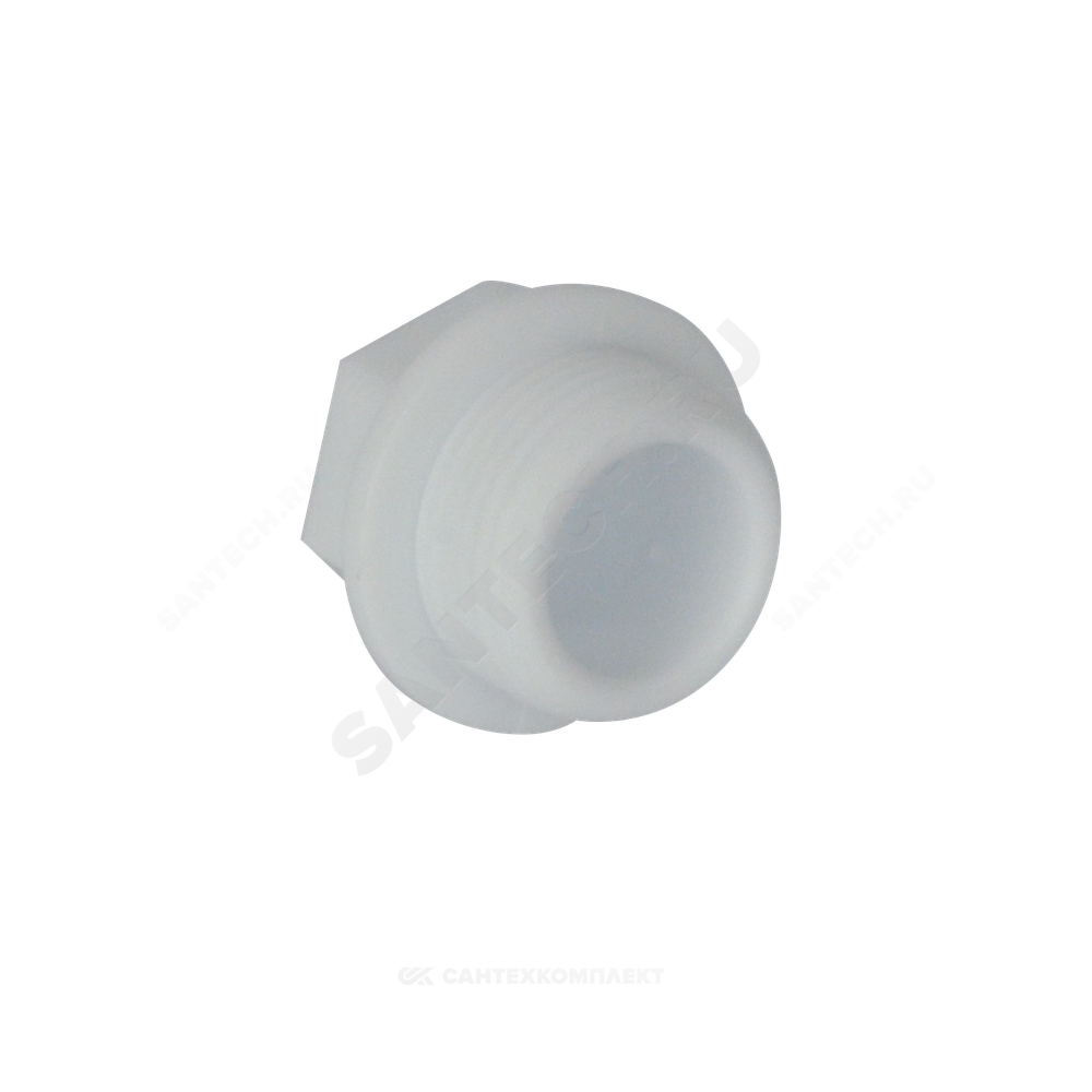 Заглушка PP-R белая Дн 20х1/2" НР PRO VALFEX 10163020-PRO
