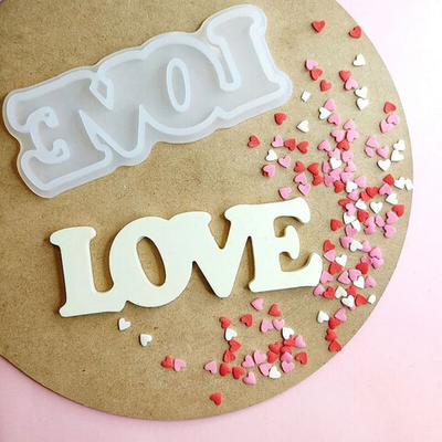 Силиконовая форма LOVE