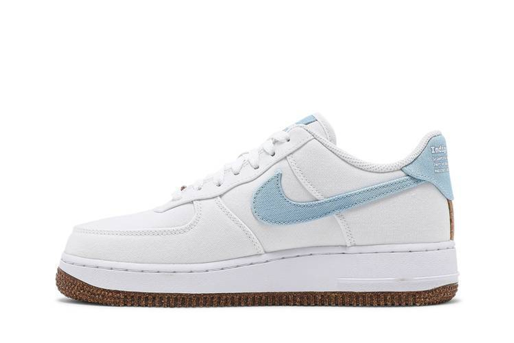 Кроссовки Nike Air Force 1 Low '07 Se "Indigo" (Женская размерная сетка)