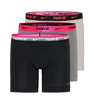Мужские спортивные боксеры Nike Everyday Cotton Stretch Boxer 3P - multicolor