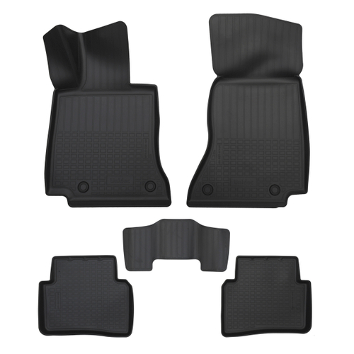Ковры в салон Norplast/Unidec для Mercedes-Benz C в кузове W206 (2021-) ,Черный, арт.NPA11-C56-197