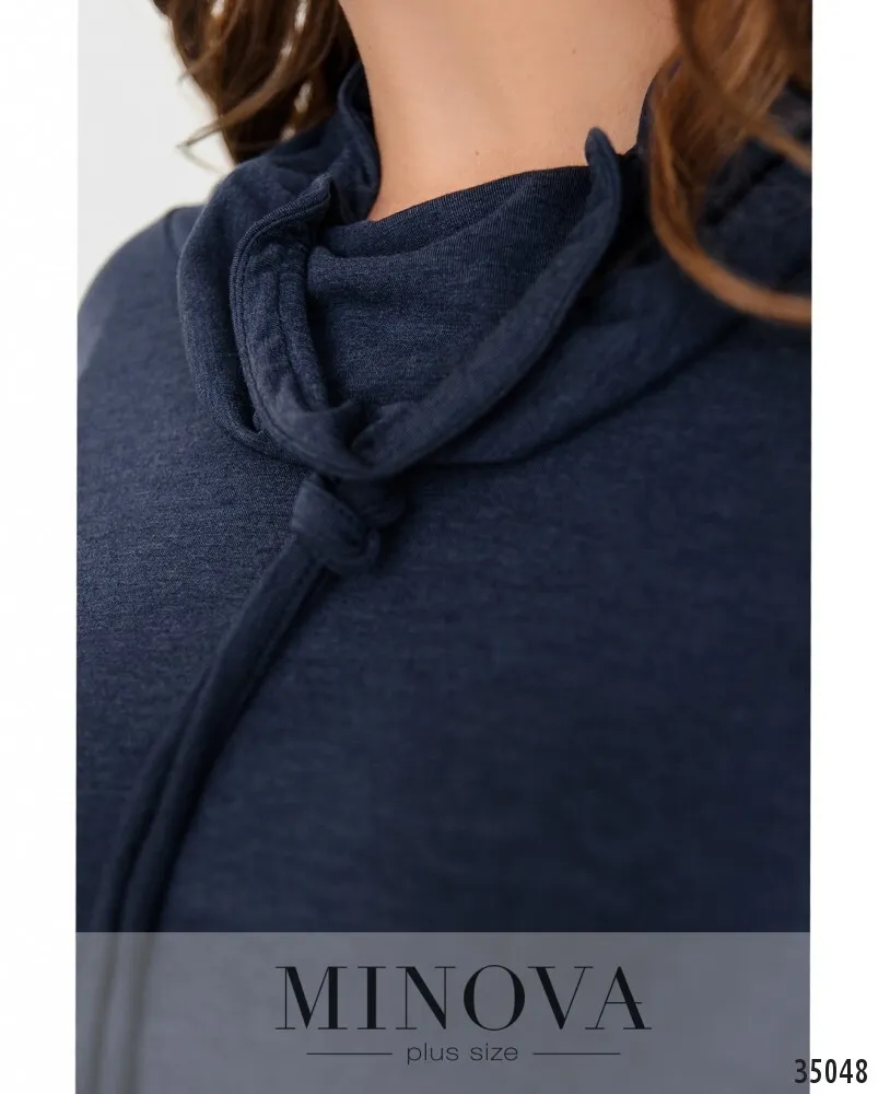 Платье 15-00-синий Minova