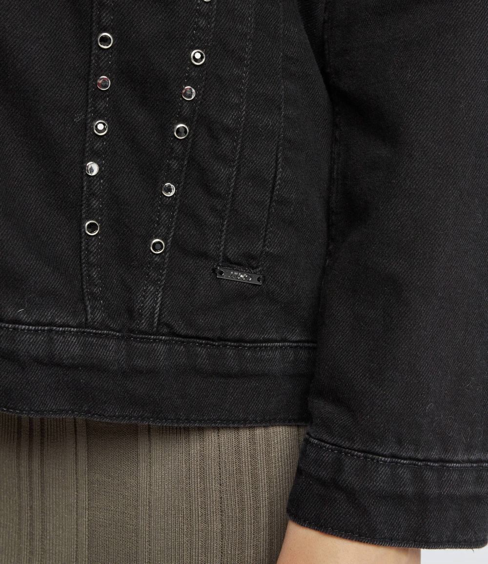 джинсовая куртка Liu Jo - черный(UF1070 D4622)