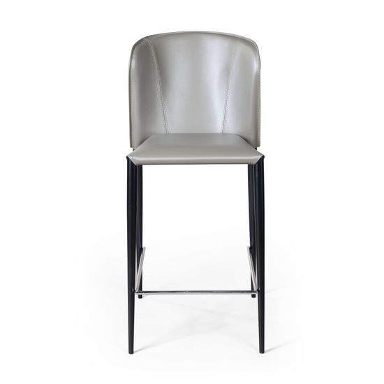 Стул полубарный Albert, кожа тауп