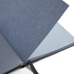 Smythson Блокнот Portobello Notebook in Panama, Black (бежевый)
