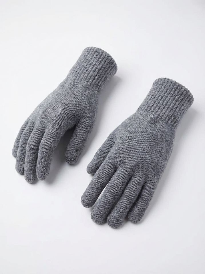 Перчатки Тверь одинарные (светло-серые)