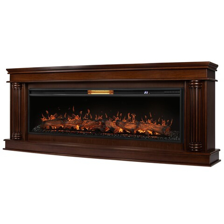 Каминокомплект: Очаг Royal Thermo Aurora RTFP/P-AR60LS, портал Olympia 60 CO, канадский дуб