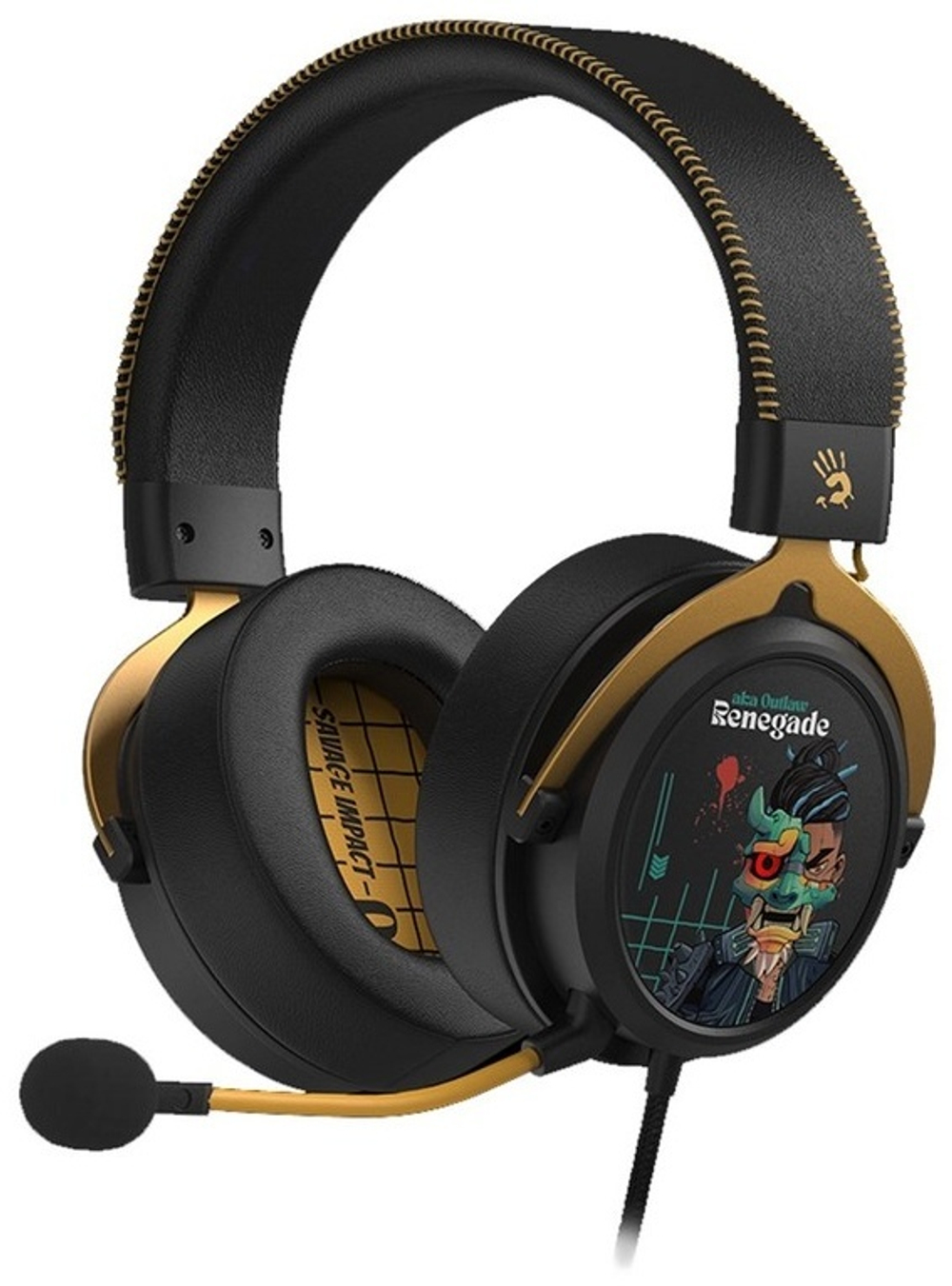 Наушники A4Tech Bloody M595 черный