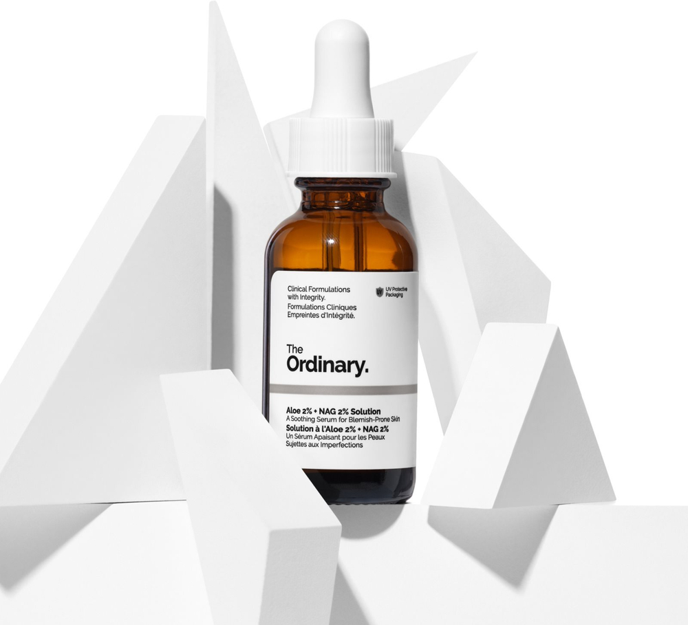 The Ordinary Aloe 2% + NAG 2% Solution - сыворотка против прыщей /   30  ml  / GTIN 769915232240