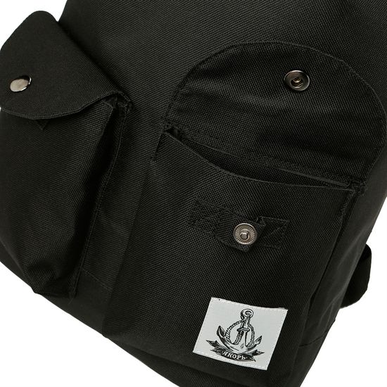 Рюкзак ЯКОРЬ: Галеон весь черный