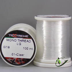 TEXTREME Монтажная нить MONO THREAD Clear 100 mt.