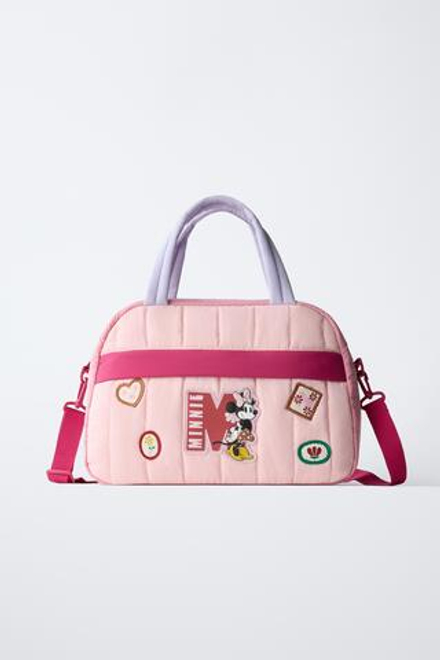 ZARA СУМКА-БОУЛИНГ MINNIE MOUSE © DISNEY, РАЗНОЦВЕТНЫЙ