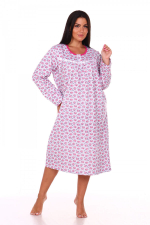 Сорочка с д/р (фланель) норм С0005