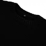 Свитер Heartz Blackout Heavyweight Cropped Knitted черный