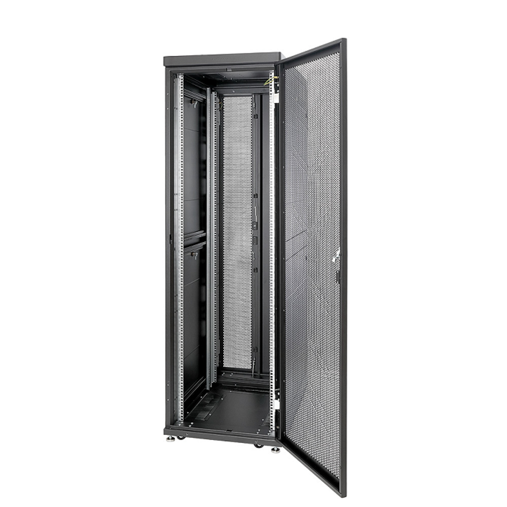 Шкаф напольный 19", 42U Eurolan 60F-42-6C-94BL