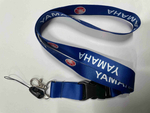 Yamaha (синий) / Брелок, шнурок для ключей на шею Yamaha (синий), ланъярд, крафт, синий (1 шт)
