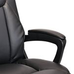 Кресло BRABIX "Forex EX-529", экокожа, разборное пятилучие, черное, 532980