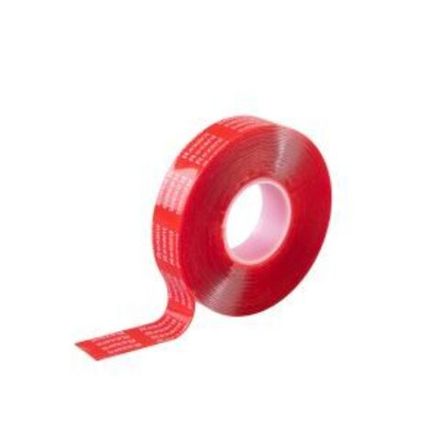 Лента клейкая двухсторонняя прозрачная, на VHB акриловой основе, 20 мм х 5 м REXANT