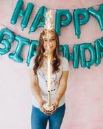 Свеча Фонтан для торта, 30 сек, 12 см