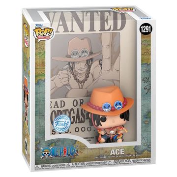 Фигурка Funko POP! Albums Animation One Piece Ace (Wanted Poster) (Exc) (1291) 70276