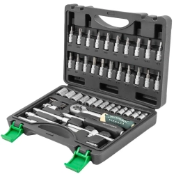 Набор инструмента 46пр. 1/4''(6-гран.)(4-14мм) RockForce##Rock FORCE RF-2462-5