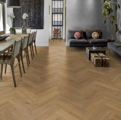 Инженерная доска Kahrs Дуб CD, Серое масло Grey oil