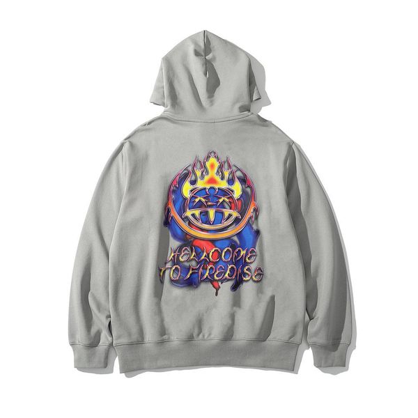 Худи Hellcome Firedise Серый - фото 5