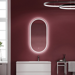 Зеркало с подсветкой Sancos Oval 550х1050 мм