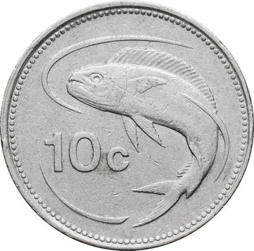 10 центов 1986 Мальта