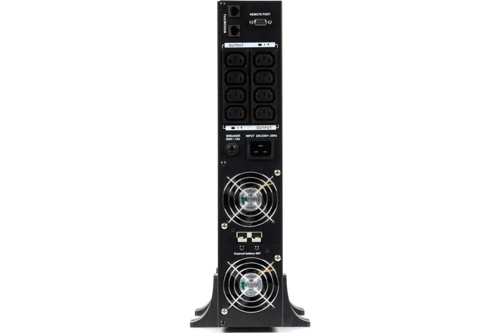 Источник бесперебойного питания RAPAN-UPS 3000-RACK-IN-4X9-E